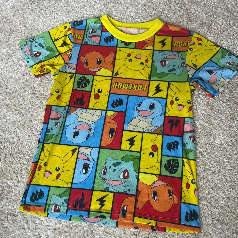 Pokemon Short Sleeve Pajama Tee